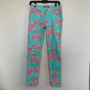 Floral Skinny Jeans